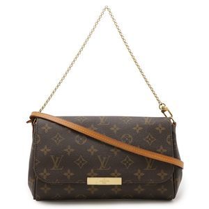Louis Vuitton Monogram Favorite MM Shoulder Bag Diagonal Chain Bag 2WAY Clutch